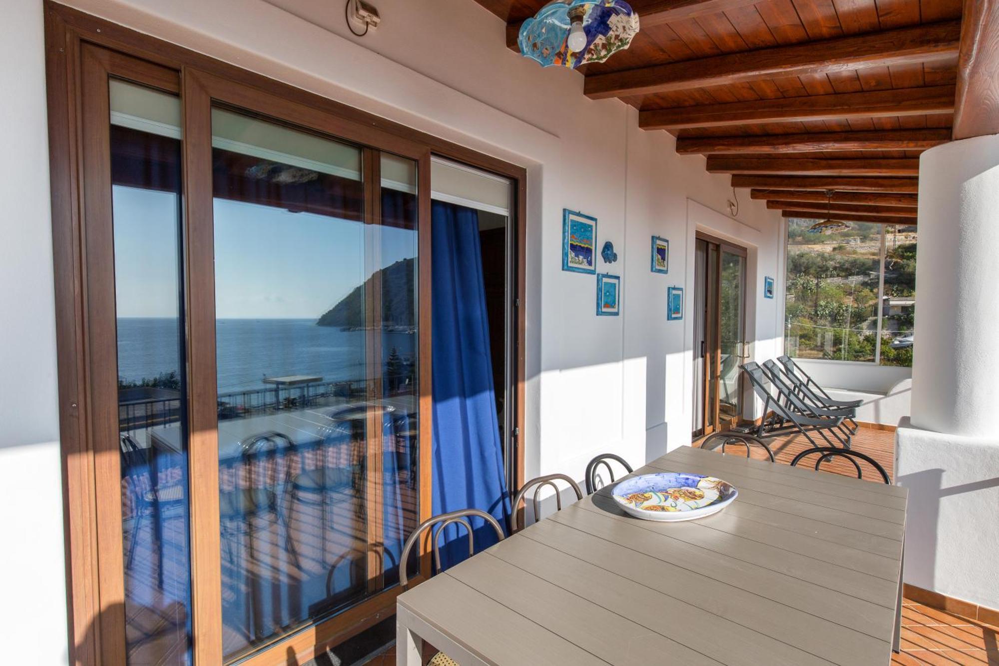 Villa Grazia Lipari Eksteriør billede