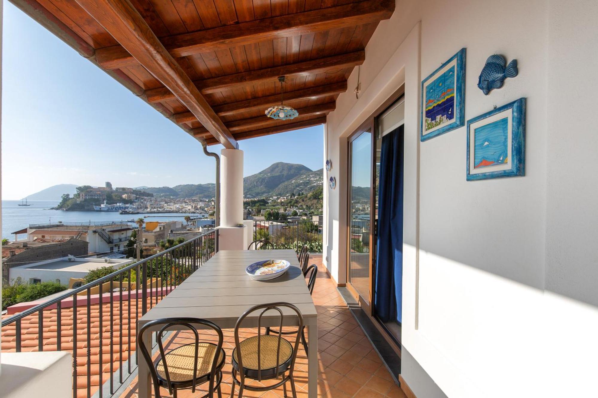 Villa Grazia Lipari Eksteriør billede